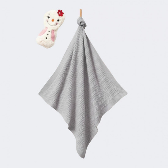 Детский плед с игрушкой