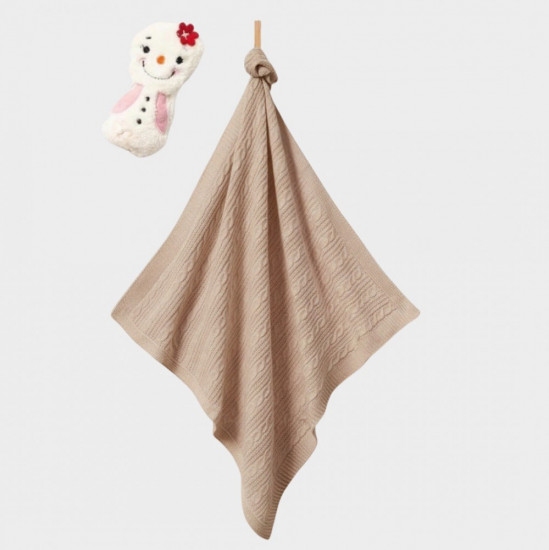 Детский плед с игрушкой