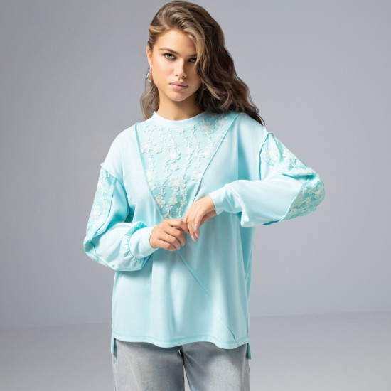 Свитшот женский «Границы нежности Ветер желаний»