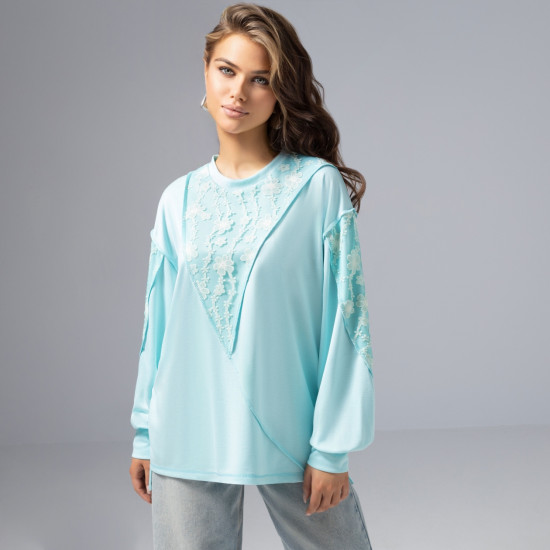 Свитшот женский «Границы нежности Ветер желаний»