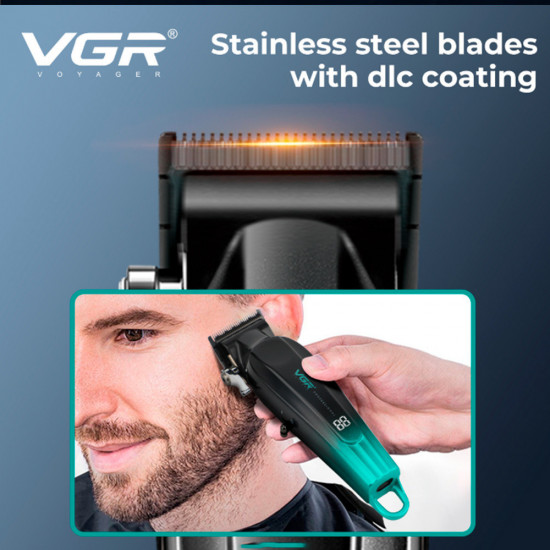 Машинка для стрижки волос профессиональная VGR V-662