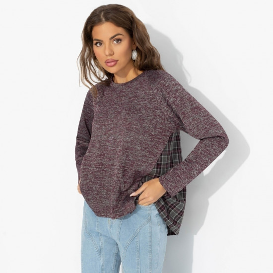 Лонгслив женский «Модный эквивалент Преппи»