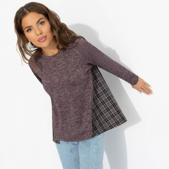 Лонгслив женский «Модный эквивалент Преппи»