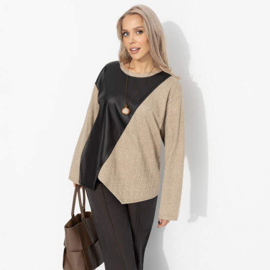 Лонгслив женский «Сердце к сердцу»