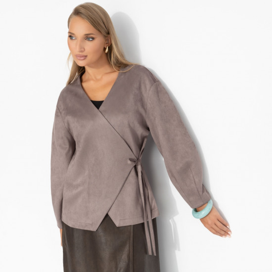 Бомбер женский «Бархатный удар»