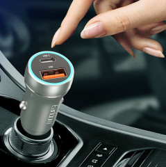 Комплект АЗУ ES-CC29i 30W USB+Type-C порты с кабелем Type-C-Lightning - Фото 2