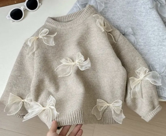 Кофта для девочек бежевая