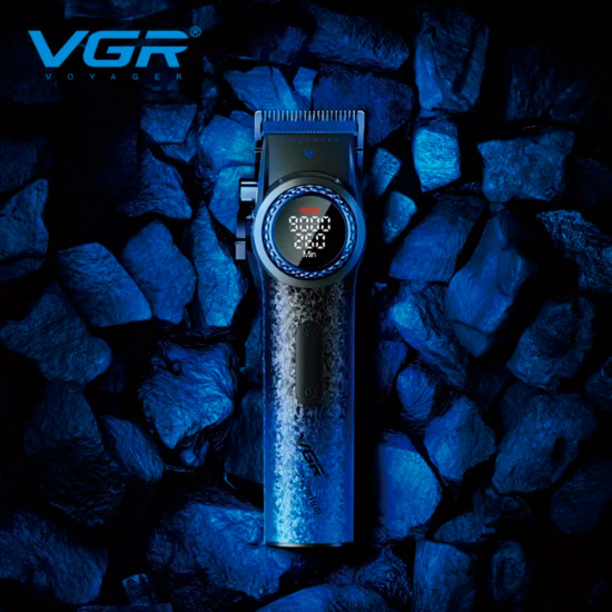 Машинка для стрижки волос VGR Pro V-001 Blue
