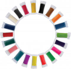 Тесто-пластилин для лепки супер пластичное с формочками - Фото 4