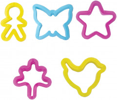 Тесто-пластилин для лепки супер пластичное с формочками - Фото 6