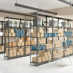 Стеллаж металлический «Графит» - Фото 2