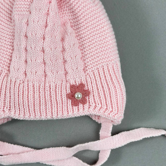 Зимняя детская шапка для новорожденных