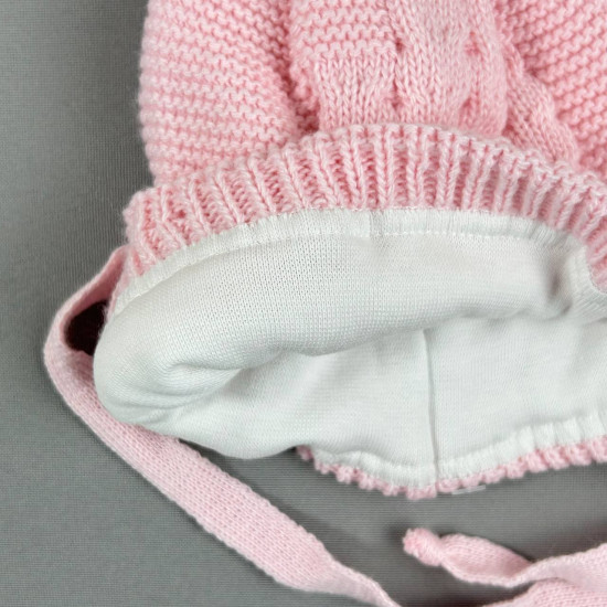 Зимняя детская шапка для новорожденных