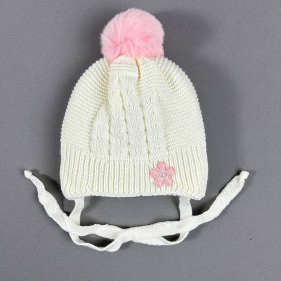 Зимняя детская шапка для новорожденных