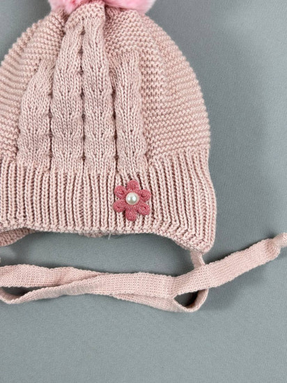 Зимняя детская шапка для новорожденных