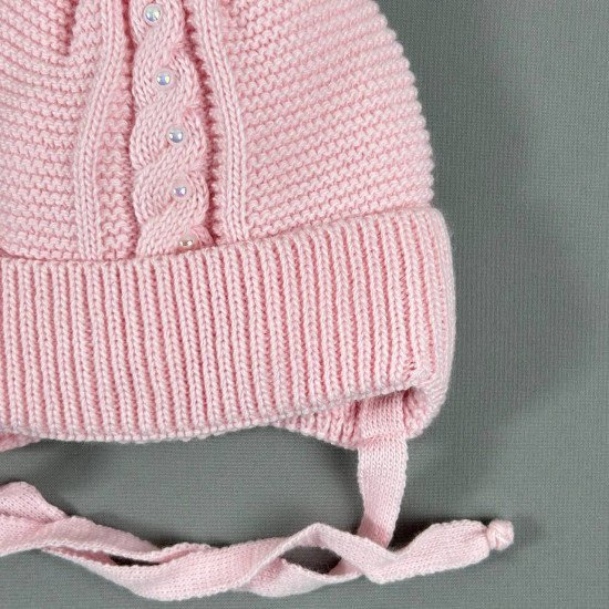 Зимняя детская шапка для новорожденных