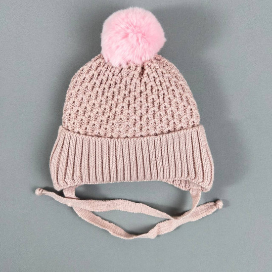 Зимняя детская шапка для новорожденных