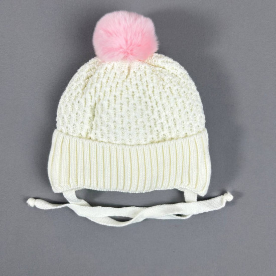 Зимняя детская шапка для новорожденных