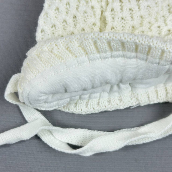 Зимняя детская шапка для новорожденных