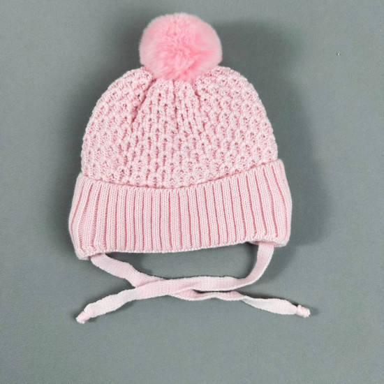 Зимняя детская шапка для новорожденных