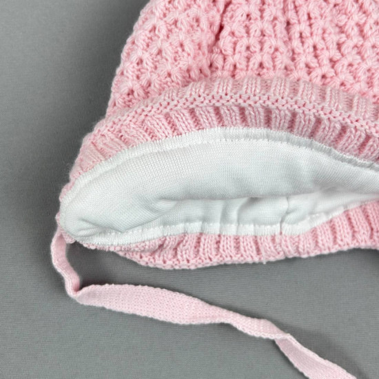 Зимняя детская шапка для новорожденных