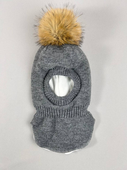 Шапка-шлем зимняя детская
