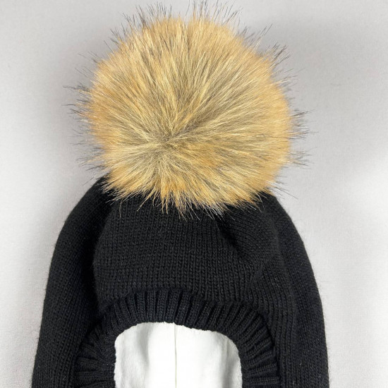 Шапка-шлем зимняя детская