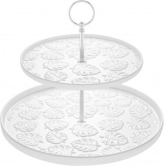 Блюдо-этажерка двухъярусная «Тропики» - Фото 2