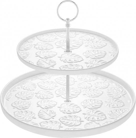 Блюдо-этажерка двухъярусная «Тропики»