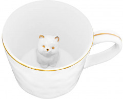 Кружка с фигуркой внутри «Котенок» - Фото 3