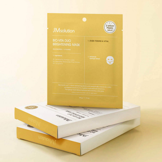 Гидрогелевая маска с ниацинамидом «Bio-Vita Duo Brightening Mask»