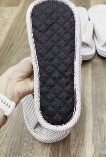 Тапочки домашние с тройной подошвой