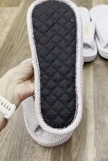 Тапочки домашние с тройной подошвой