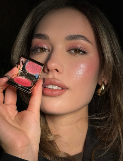 Тени-спарклы для век, оттенок 04 Rosy Peach