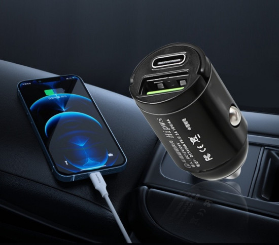 Зарядка-невидимка в прикуриватель для авто