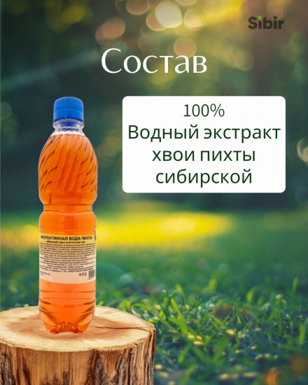 Флорентинная вода пихты сибирской