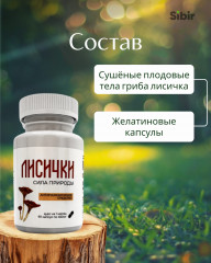Противопаразитарные грибы в капсулах «Лисички» - Фото 3