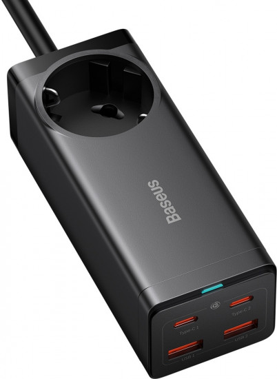 Зарядное устройство сетевое Baseus GaN3 Pro Desktop Powerstrip AC+2U+2C