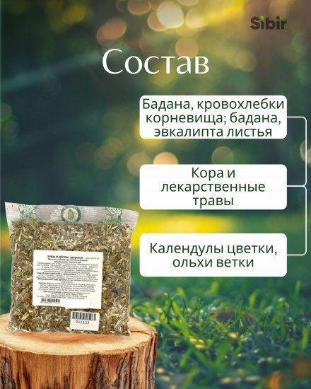 Напиток чайный при воспалительных заболеваниях полости рта «Зубы и десны здоровые»