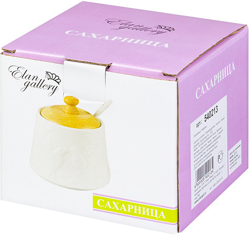 Сахарница с ложкой «Птички на ветке»