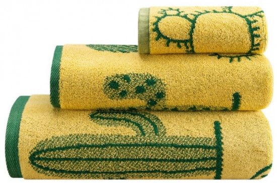 Полотенце махровое «Кактус»