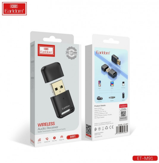 Bluetooth-адаптер Earldom ET-M91