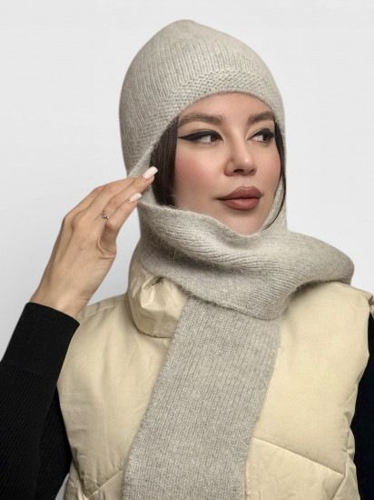 Шапка-ушанка женская