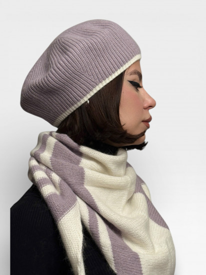 Комплект женский с беретом и бактусом