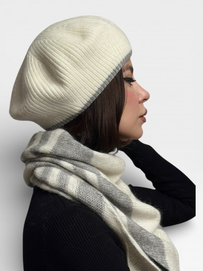 Комплект женский с беретом и бактусом