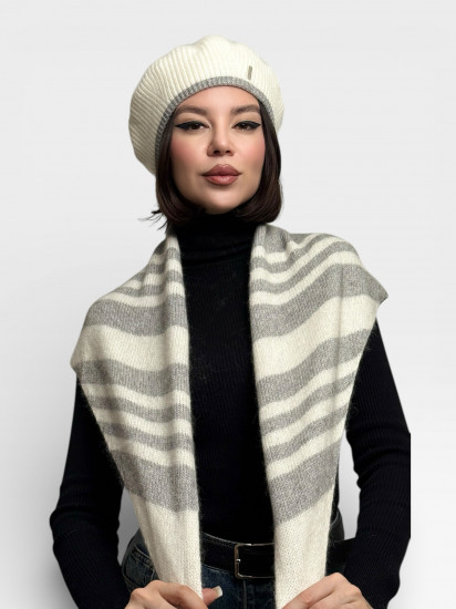 Комплект женский с беретом и бактусом