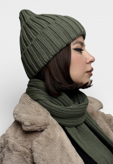 Комплект с шарфом женский «Орешник»