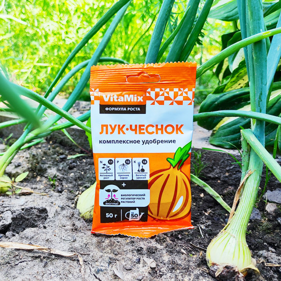 Удобрение для лука и чеснока