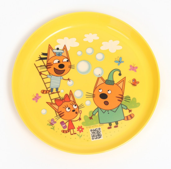 Тарелка детская «Три кота»