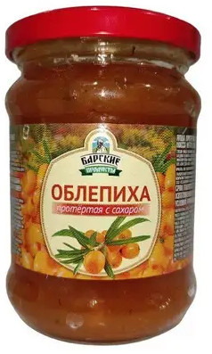 Облепиха протёртая с сахаром